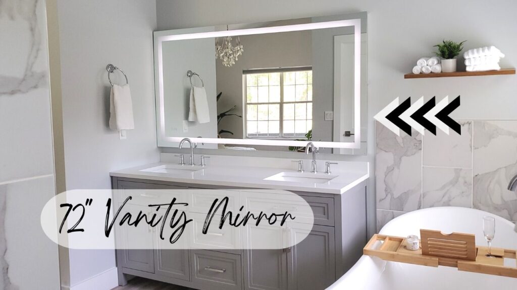 Bathroom Vanity Lighted Wall Mirror ExBrite (IN REALITY)