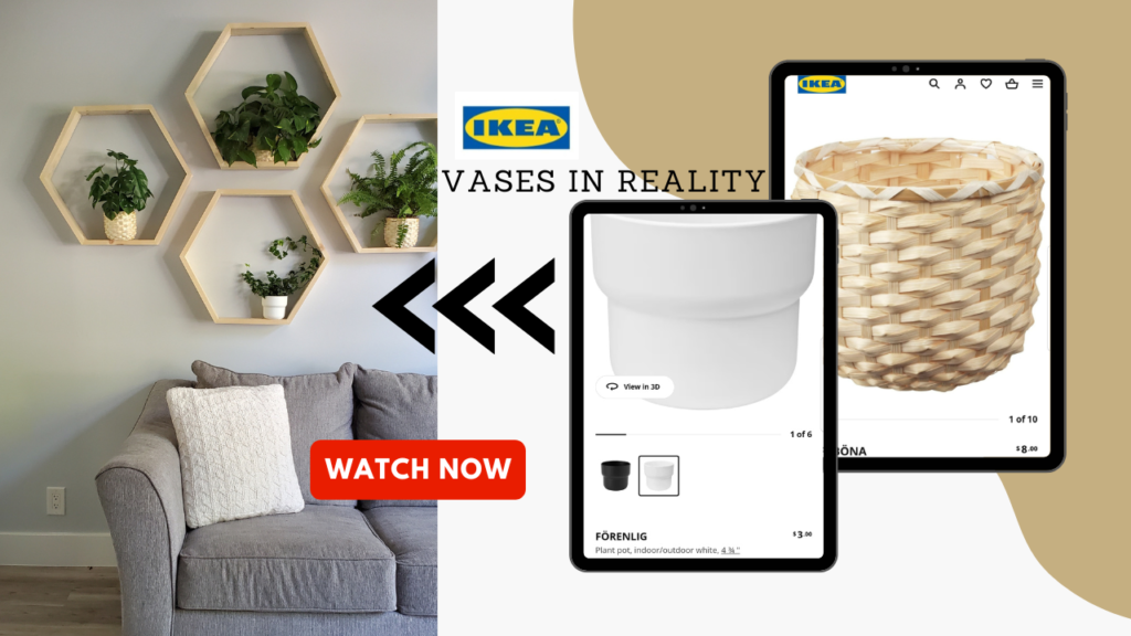 Ikea FORENLIG & KAFFEBONA Plant Holders (IN REALITY)