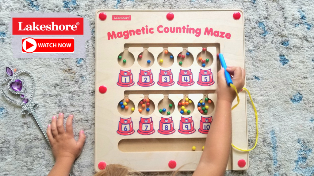 Magnetic Counting Maze Board Lakeshore